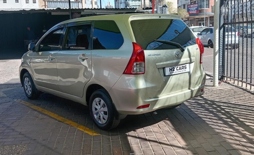 Toyota Avanza 1.5 SX