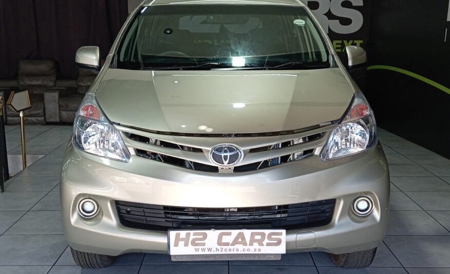 2015 Toyota Avanza 1.5 SX