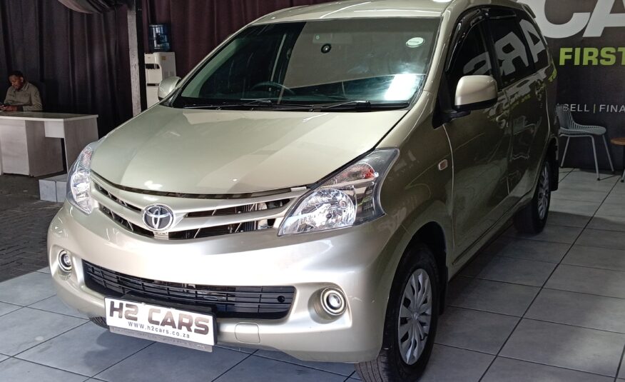 2015 Toyota Avanza 1.5 SX