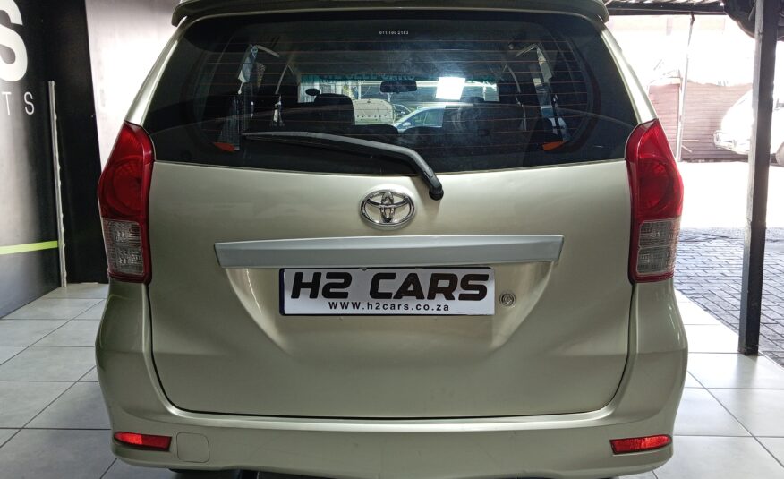 2015 Toyota Avanza 1.5 SX