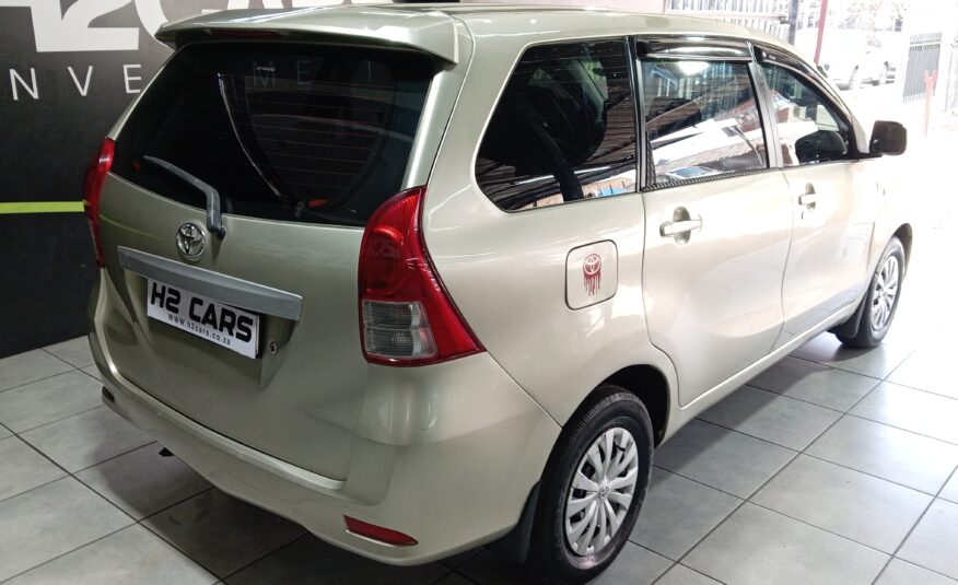 2015 Toyota Avanza 1.5 SX