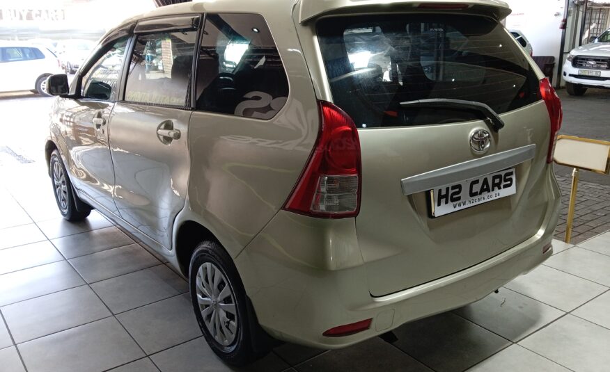 2015 Toyota Avanza 1.5 SX
