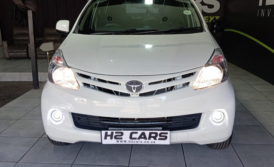 2015 Toyota Avanza 1.5 SX