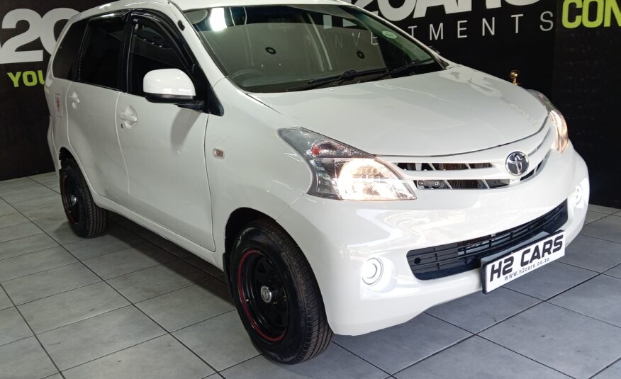2015 Toyota Avanza 1.5 SX