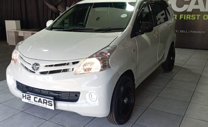 2015 Toyota Avanza 1.5 SX
