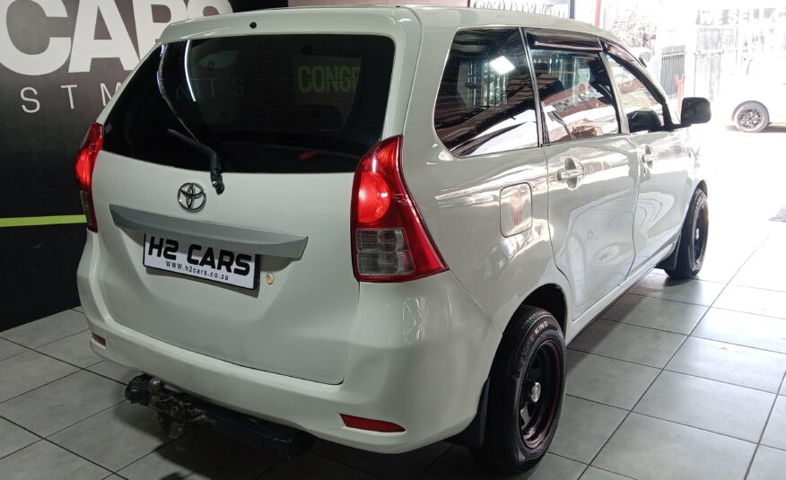 2015 Toyota Avanza 1.5 SX
