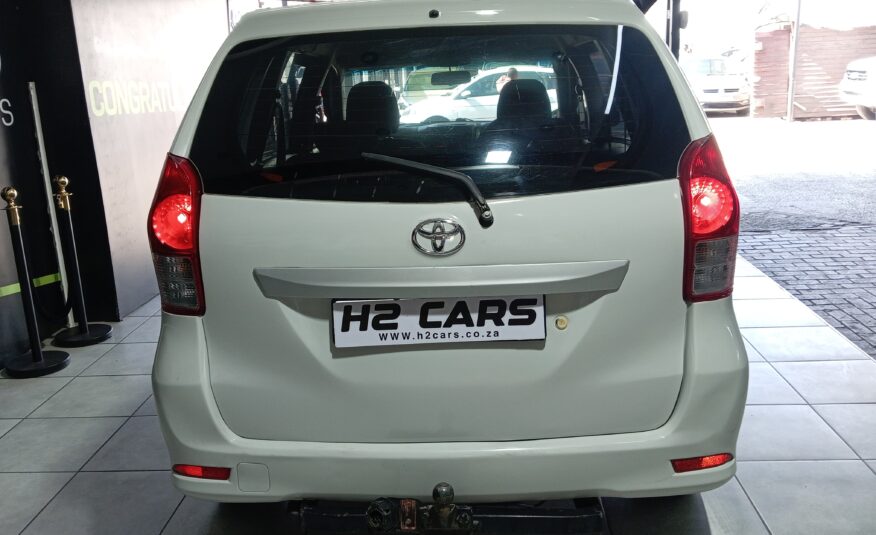2015 Toyota Avanza 1.5 SX