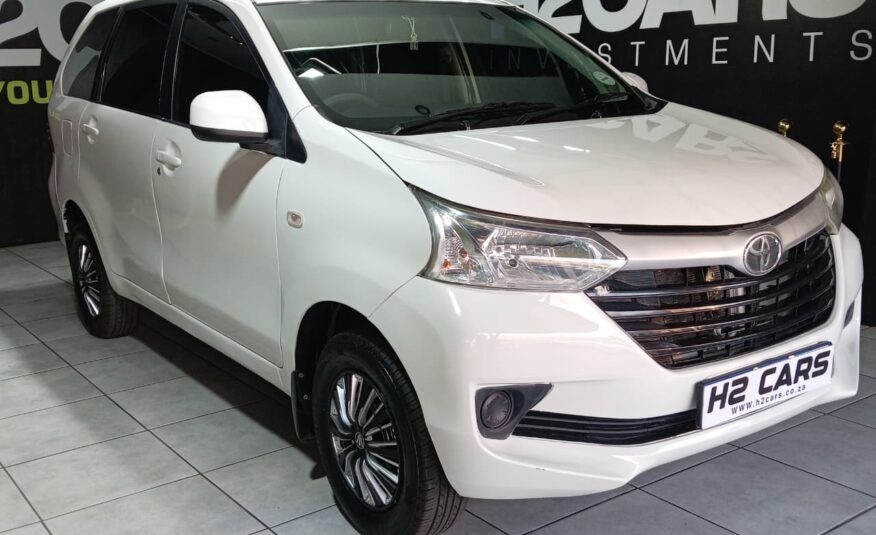2020 Toyota AVANZA 1.5SX