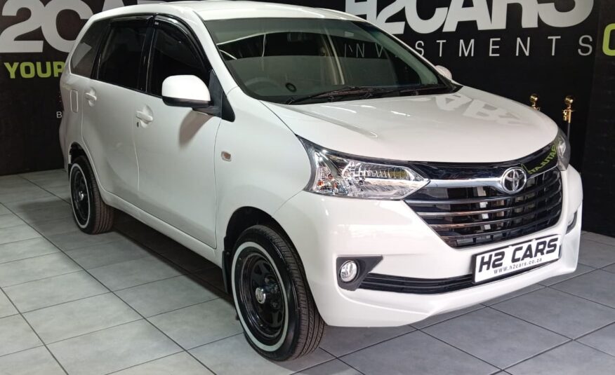 2022 Toyota Avanza 1.5 SX