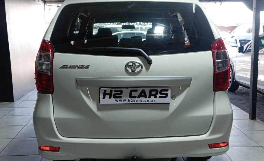 Toyota Avanza 1.5 SX