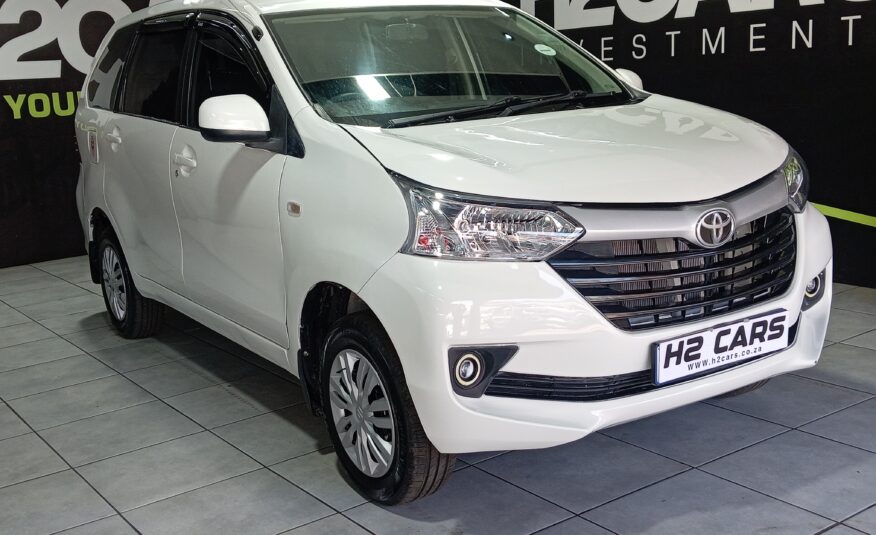 Toyota Avanza 1.5 SX