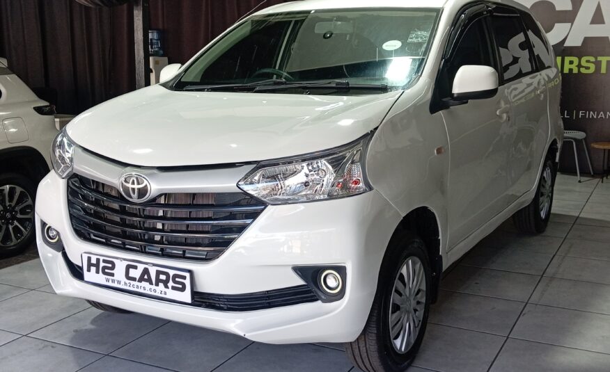Toyota Avanza 1.5 SX