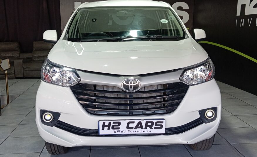 Toyota Avanza 1.5 SX