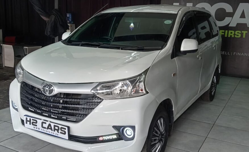 Toyota Avanza 1.5 SX