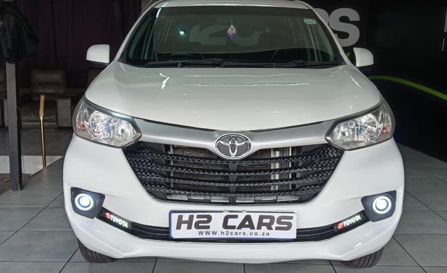 Toyota Avanza 1.5 SX