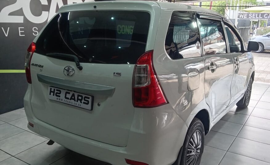 Toyota Avanza 1.5 SX