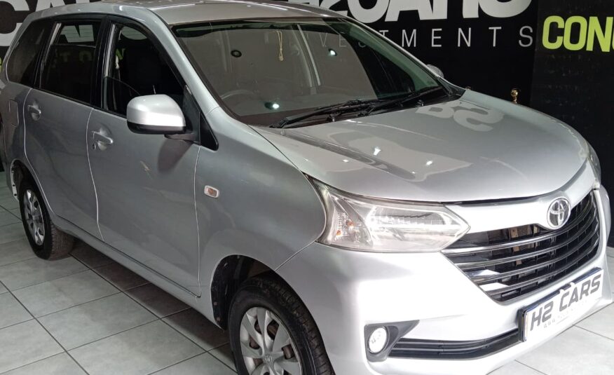Toyota Avanza 1.5 SX