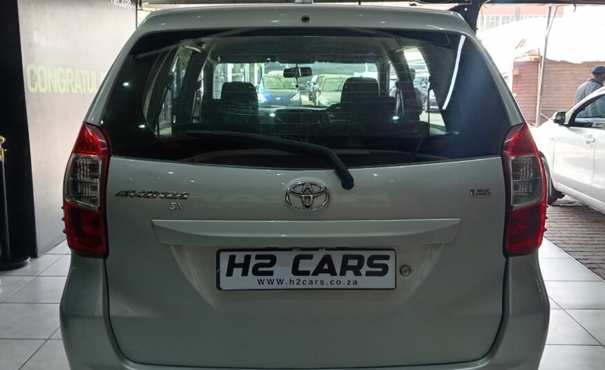 Toyota Avanza 1.5 SX