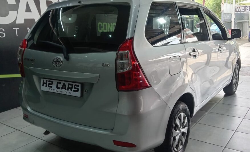 Toyota Avanza 1.5 SX